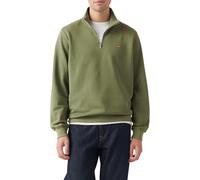Levi's Sweat-Shirt à Fermeture éclair 1/4 HM pour Homme, Moss Olive 0908736, M