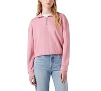 Levi's Sweat-Shirt à Fermeture éclair 1/4 pour Femme, Rose Tameless, XS