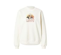 LEVI'S ® Sweat-shirt 'COLLINS' cappuccino / rouge / noir / blanc, Taille XS