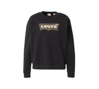 LEVI'S ® Sweat-shirt 'Graphic Everyday Crew Sweatshirt' marron / noir / blanc, Taille XS