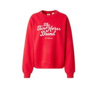 LEVI'S ® Sweat-shirt 'Graphic Heritage Sport Crewneck Sweatshirt' rouge / blanc, Taille S
