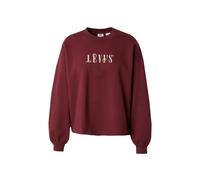 LEVI'S ® Sweat-shirt 'Graphic Leo Crewneck Sweatshirt' beige / orange / bordeaux, Taille L