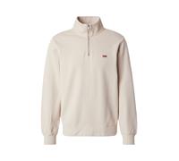 Levi's Sweat-shirt Original 1/4 zip Beige Taille S Homme