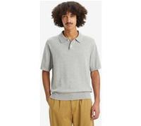 Levi's Sweater Knit Polo Mid Tone Grey Heather Taille: XS | Polos Outlet | Homme | Gris
