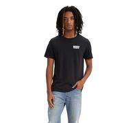 Levi's Graphic Crewneck Tee T-Shirt, Color BW Caviar, XS Homme