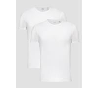 Levi's T-shirt Slim Crewneck lot de 2 Col rond Homme Blanc XXL