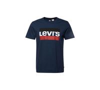 LEVI'S ® T-Shirt bleu marine / rouge / noir / blanc, Taille XS