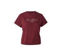 LEVI'S ® T-shirt 'Classic' bordeaux / argent, Taille XS