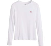 LEVI'S ® T-shirt 'Essential Housemark Long Sleeve Tee' rouge carmin / blanc, Taille XXS