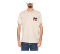 Levi's - T-shirt Graphique Décontracté - Homme - Tops - Beige - Taille: S