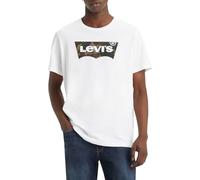 Levi's T-Shirt Graphique Housemark pour Homme, Grand Logo Batwing, HM Ssnl Filll White, XXL