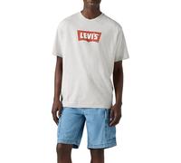 Levi's T-Shirt Graphique Vintage BW avec Logo Light HEA, Logo BW Light Heathe, L