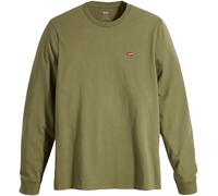 Levi's Homme Long-Sleeve Original Housemark Tee, Bluish Olive, XL