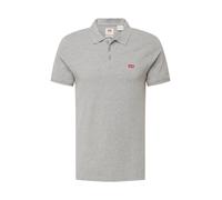 LEVI'S ® T-Shirt 'Housemark Polo' gris chiné / rouge / blanc, Taille M