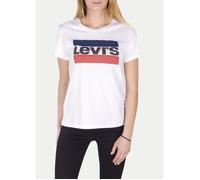LEVIS T-Shirt Logo Blanc Femme XS