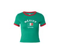 LEVI'S ® T-shirt 'Mexico Ringer Tee' vert / rouge / blanc, Taille XS