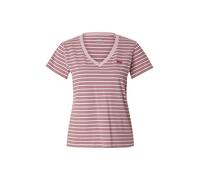 LEVI'S ® T-shirt 'Perfect V-Neck Tee' rose / bourgogne / blanc, Taille L