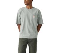 Levi's T-Shirt SS Workwear pour Homme, Gris chiné Moyen, Taille L