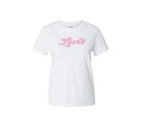 LEVI'S ® T-shirt 'THE PERFECT' rose clair / argent / blanc, Taille XS