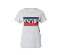 LEVI'S ® T-shirt 'The Perfect Tee' bleu marine / gris / rouge, Taille XS