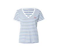 LEVI'S ® T-shirt 'The Perfect V-Neck' bleu marine / blanc, Taille S