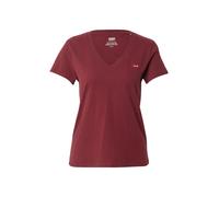 LEVI'S ® T-shirt 'The Perfect V-Neck' orange / bordeaux, Taille S