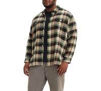 Levi's T-Shirt tissé Big Jackson Worker pour Homme, Medina Plaid Meteori, XL