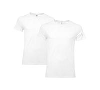 Levi's - T-shirt - Uni - Lot de 2 - Homme - Blanc (White) - Taille : L