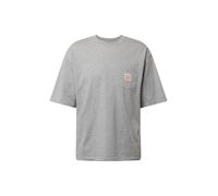 LEVI'S ® T-Shirt 'Workwear Tee' beige chiné / rouge feu / blanc, Taille L