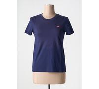 levis tee-shirts et débardeurs femme de couleur bleu 34