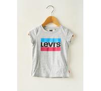 levis tee-shirts et débardeurs fille de couleur gris 5 A