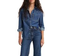 Levi's Chemise Western TEODORA MED Indigo Worn S Bleu