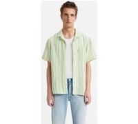 Levi's The Sunset Camp Shirt, Hamish Stripe Wasabi, XL Homme