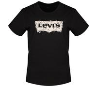 T-shirt Levi's Perfect manche courte noir lilas clair femme - XS