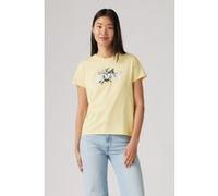 Levi's The Perfect Tee Lily Hl Logo Double Cream Taille: S | Chemises Outlet | Femme | Blanche