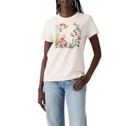 Levi's The Perfect Tee T-Shirt, Rose Garden BW Art O, L Femmes