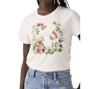 Levi's The Perfect Tee Rose Garden BW Art Optio, Rose Garden BW Art O, S