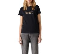 Levi's The Perfect Tee T-Shirt, Logo Lse_léopard Che, XS Femmes