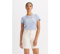 Levi's The Perfect Tee Wave Bw Fill Kentucky Blue Taille: XS | T-shirts Outlet | Femme | Bleu