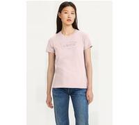 T-shirt Levi's Perfect manche courte rose argenté femme - XS