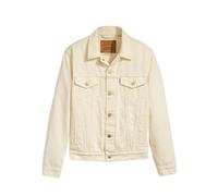 Levi's The Trucker Jacket White, Lumière Everlasting, S pour homme, Lumière d'everlasting, S