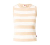 LEVI'S ® Tops en tricot 'Ocean' noisette / blanc naturel, Taille L