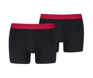 LEVIS Twill Waistband Boxer Homme (Lot de 2)