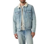 Levi's Type 3 Trucker Veste en Jean, Kentucky Blue Sherpa, M Hommes