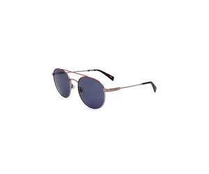 Levi's, unisex, Accessoires, Gris, Taille: ONE Size Lunettes de soleil en acier inoxydable avec verres bleus de catégorie 3