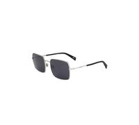 Levi's, unisex, Accessoires, Gris, Taille: ONE Size Lunettes de soleil en acier inoxydable avec verres de catégorie 3