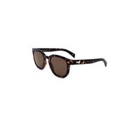 Levi's, unisex, Accessoires, Noir, Taille: ONE Size Lunettes de soleil en acier inoxydable avec verres marron