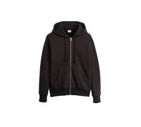 Levi's Sweat-Shirt zippé Authentique pour Homme, Black Agate Garment Dye F Black Agate, L