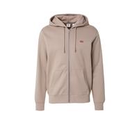 LEVI'S ® Veste de survêtement 'Housemark Zip Up Hoodie' beige / rouge, Taille M