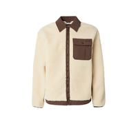 LEVI'S ® Veste en polaire 'Joonie Sherpa Jacket' marron / blanc, Taille L